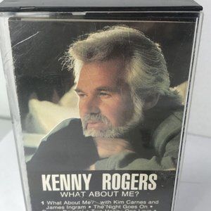 Vintage Country Kenny Rogers What About Me Cassette Tape 1984 RCA Records WORKS